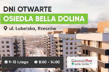 Zapraszamy na Dni Otwarte osiedla Bella Dolina w Rzeszowie!